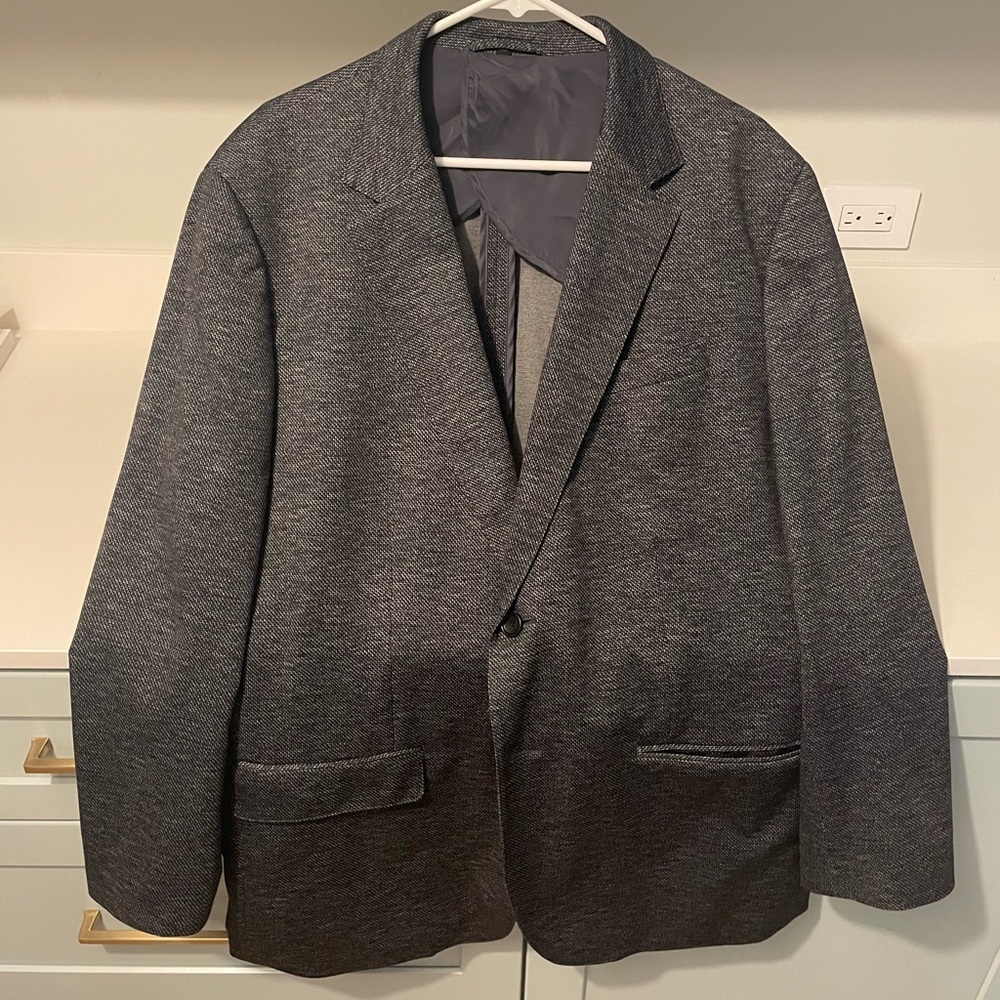 Bonobos Men’s Blazer charcoal gray XXL slim fit
